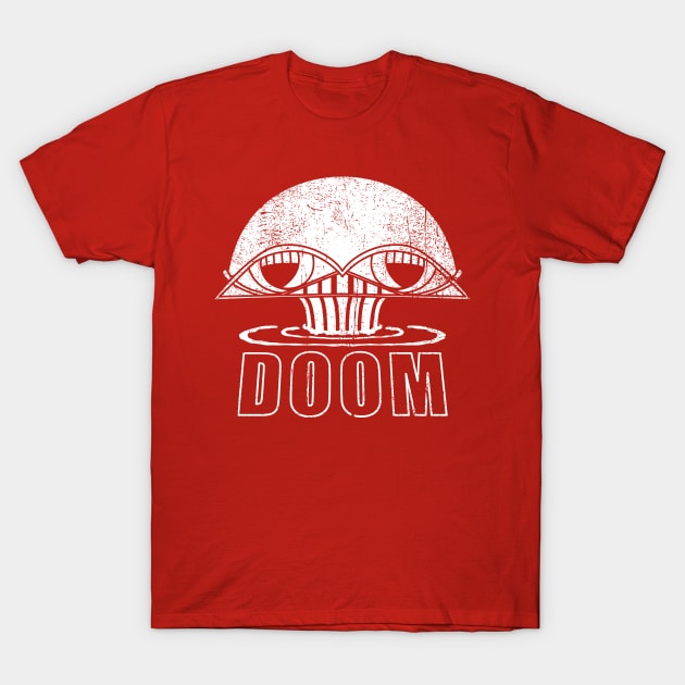 Lair of Doom White T-Shirt by nickbeta